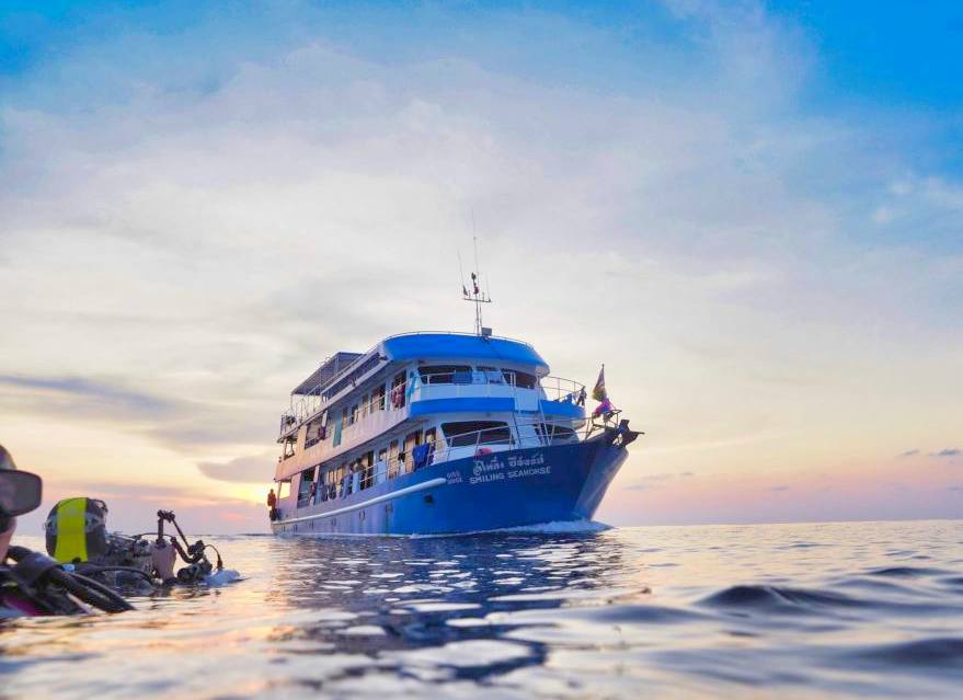 Votre bateau pour des croisières plongée en Birmanie!