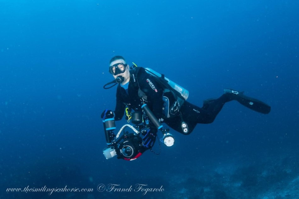 Chris, un de nos photographe sous-marin talentueux