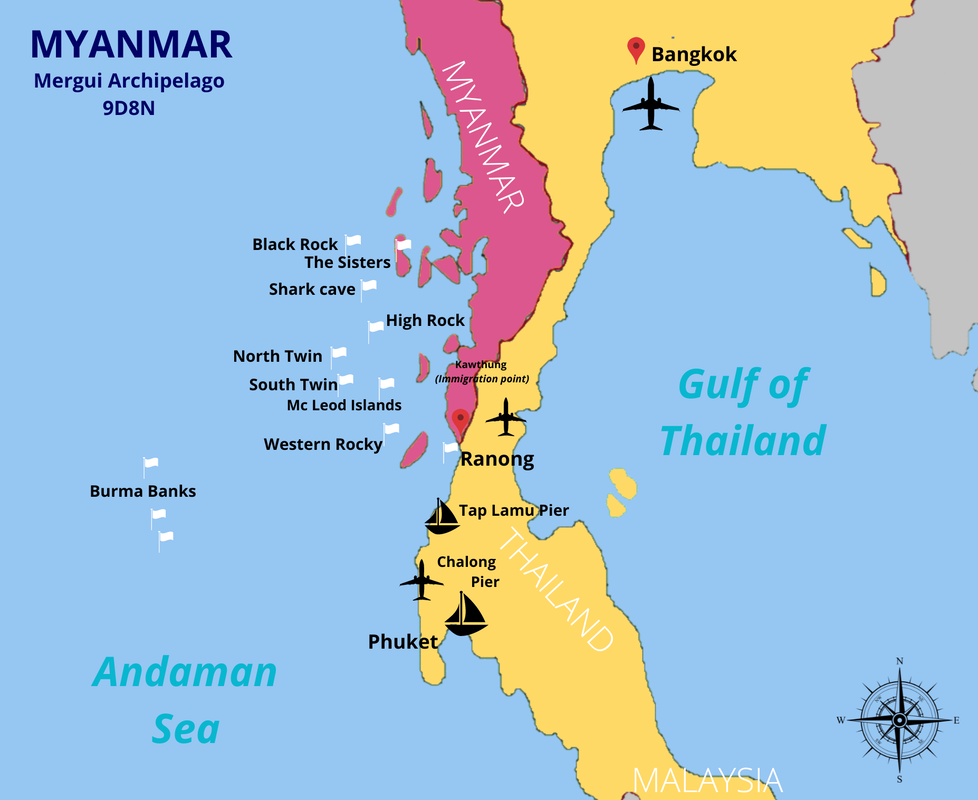 Croisière expédition Manta en Thaïlande 