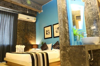Chambre double avec clim hôtel B Ranong